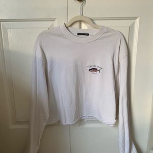 Brandy Melville cropped long sleeve (one size)